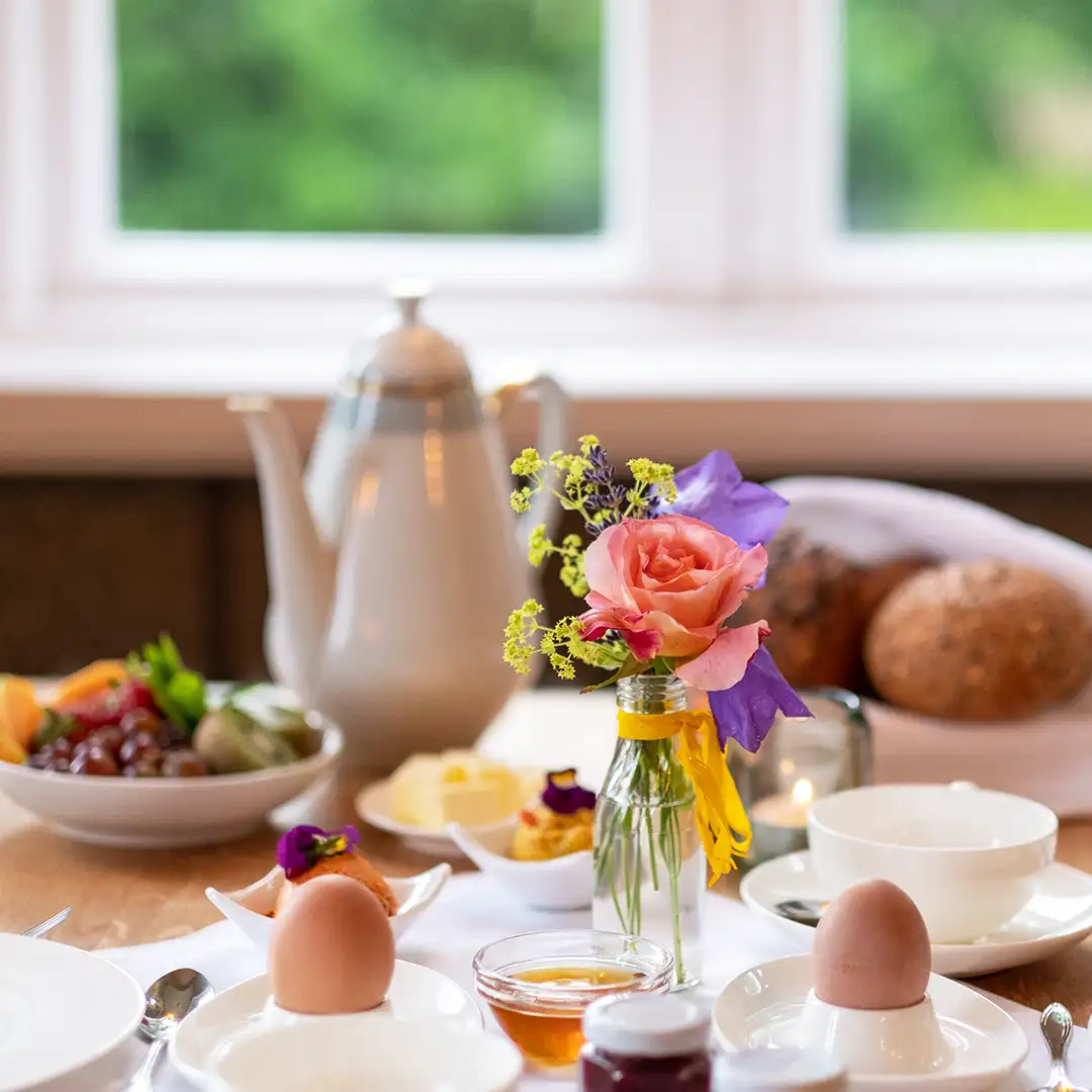 Frühstück im Oskar & Marlene - Bed and Breakfast